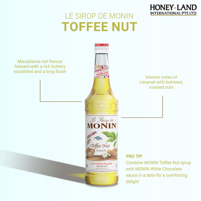TOFFEE NUT SYRUP MONIN