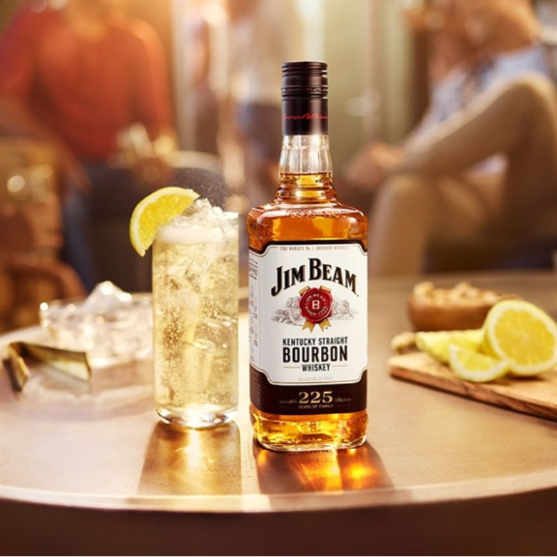 JIM BEAM WHITE BOURBON