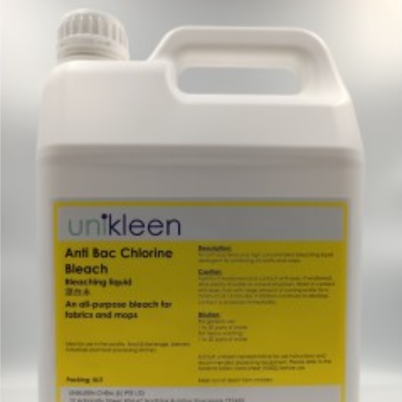 UNIKLEEN ANTI BAC CHLORINE (BLEACH) 5LTR