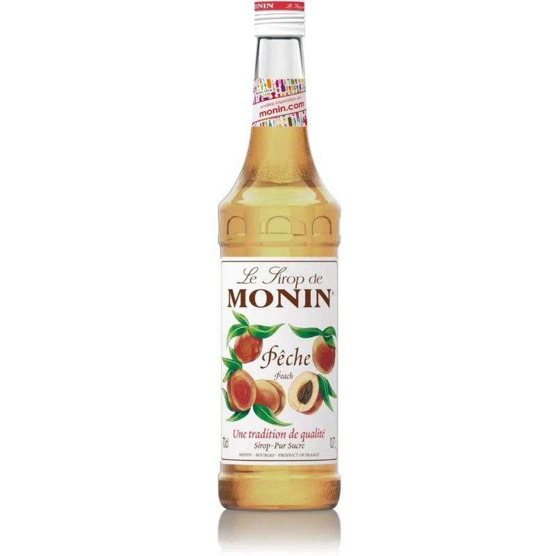 PEACH SYRUP MONIN
