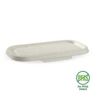 BIO CANE TAKEAWAY LID 1000ML ((B-LBL-W) (SLV)
