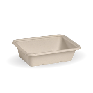 BIO CANE TAKEAWAY 600ML (B-LB-600-N) (SLV)