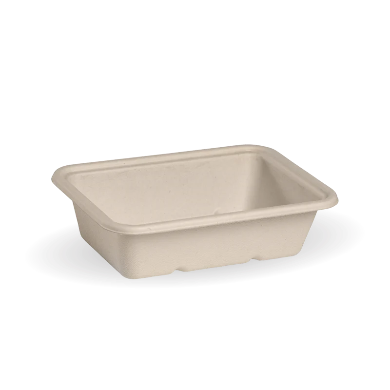 BIO CANE TAKEAWAY 600ML (B-LB-600-N) (SLV)