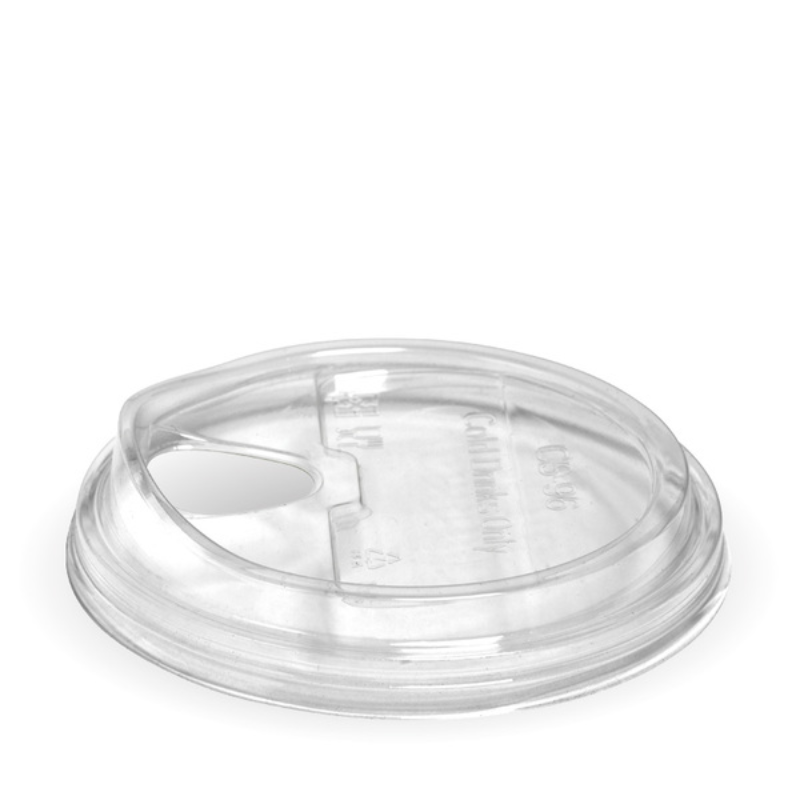 BIO CUP SIPPY LID CS-96 PLA CLEAR (SLV)