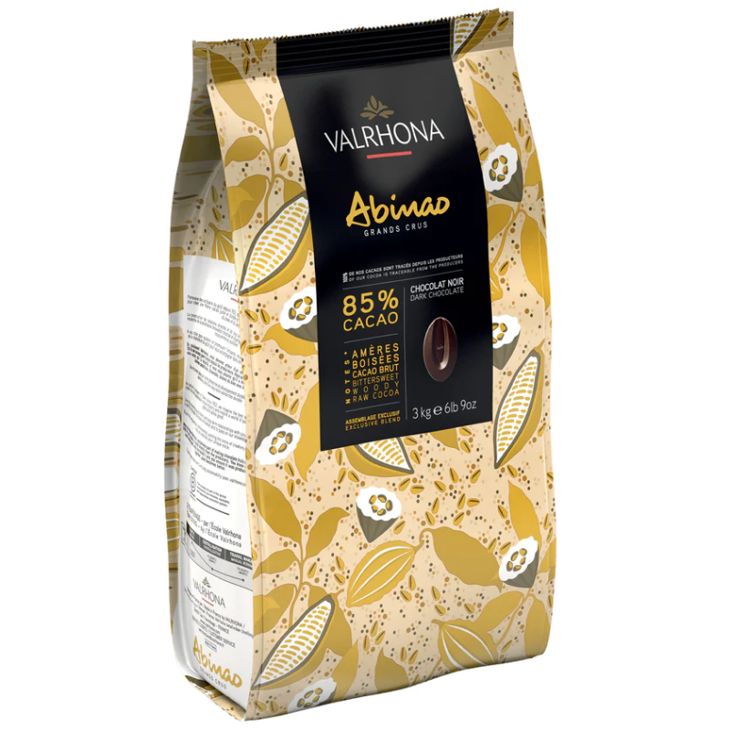 ABINAO DARK 85% COCOA VALRHONA (1KG/PKT)
