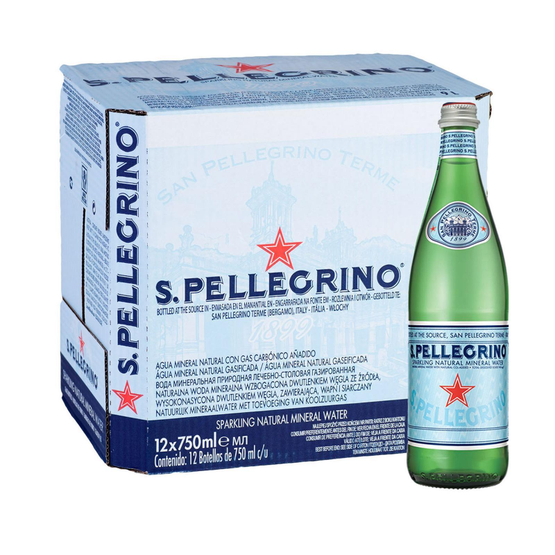 SAN PELLEGRINO SPARKLING 750ML