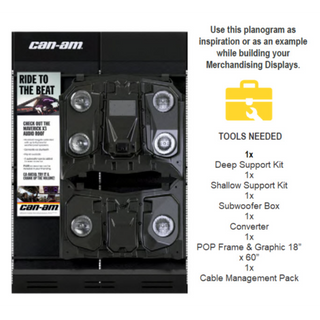 BRP-79 MAVERICK X3 & MAVERICK X3 MAX AUDIO ROOF TOOLING