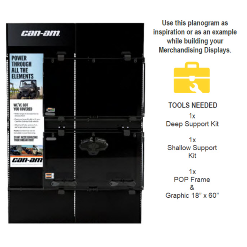 BRP-81 SIDE-BY-SIDE ACCESSORIES - BASE KIT TOOLING Main Image