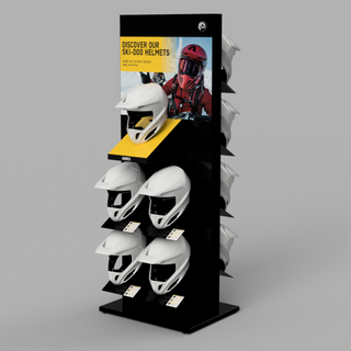 Freestanding Helmet display