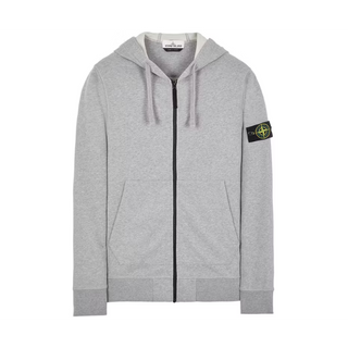 Gilet Stone Island Brushed Cotton Fleece 64220 - Gris