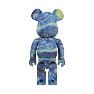 Bearbrick x Vincent Van Gogh La nuit étoilée (400%)