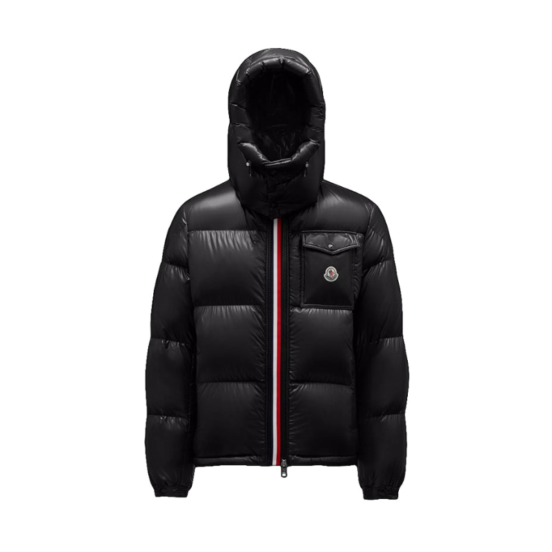 Doudoune Moncler Montbeliard - Bleu marine/Noir - Thumbnail (Preview) 3