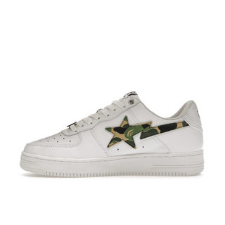 A Bathing Ape Bape Sta Low - Camo Blanc/Vert - Thumbnail 2