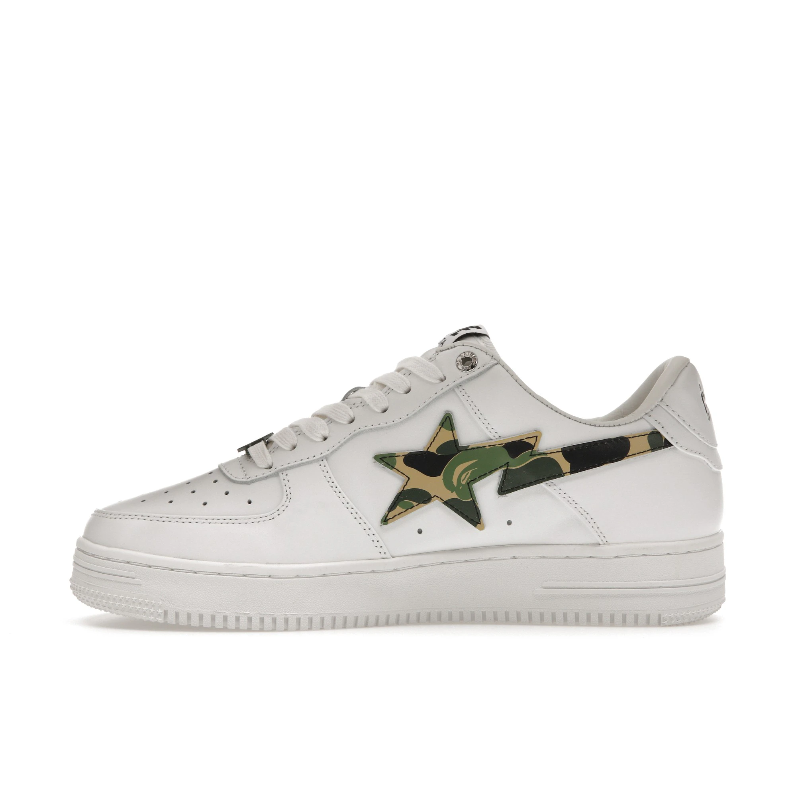 A Bathing Ape Bape Sta Low - Camo Blanc/Vert - Thumbnail (Preview) 2