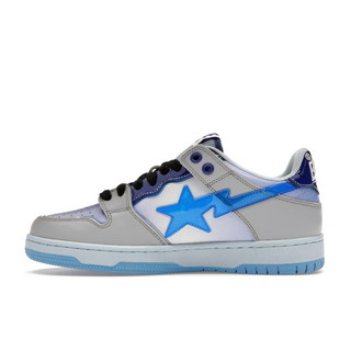 A Bathing Ape Bape SK8 Sta - Bleu/Blanc - Thumbnail 2