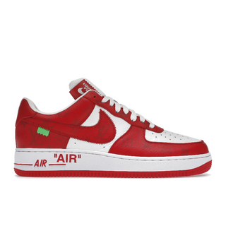 Louis Vuitton Nike Air Force 1 Low By Virgil Abloh - Blanc/Rouge