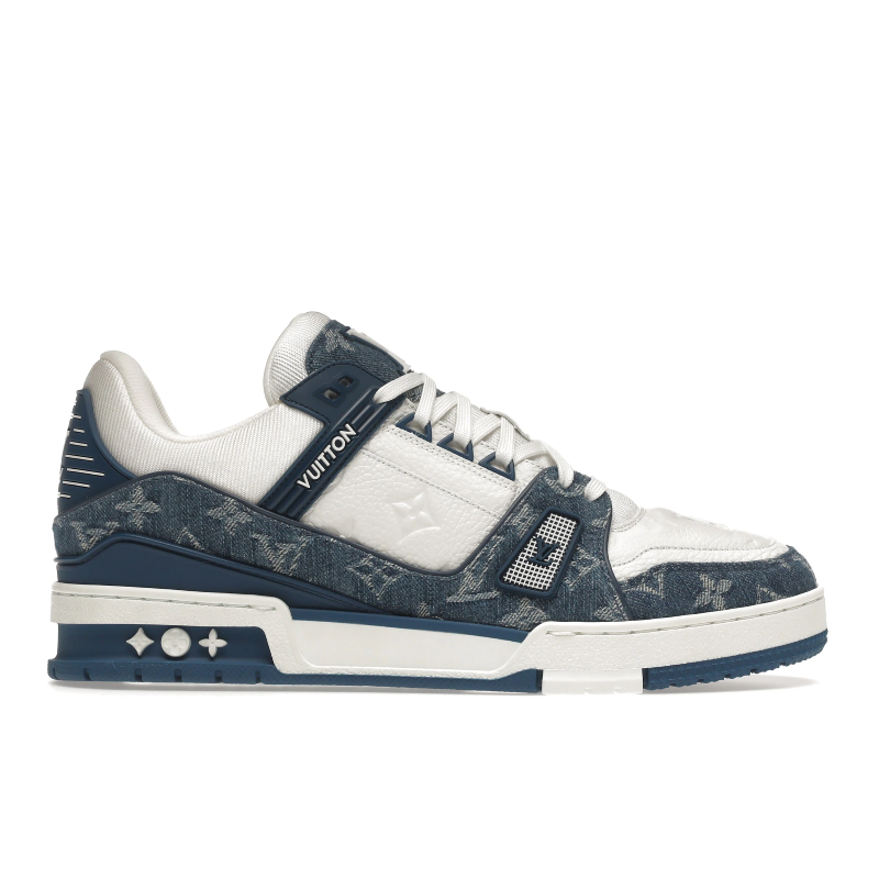 Louis Vuitton LV Trainer Monogram Denim - Blanc/Bleu Main Image