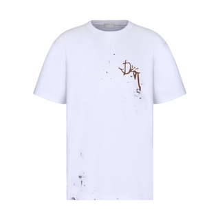 T-shirt oversizes Dior x CACTUS JACK - Blanc/Noir