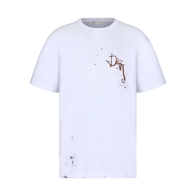 T-shirt oversizes Dior x CACTUS JACK - Blanc/Noir Main Image