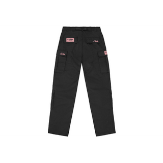 Pantalon Cargo Corteiz Guerillaz - Noir/Rose - Thumbnail 2