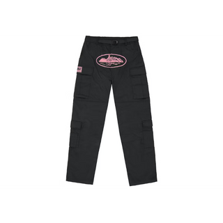 Pantalon Cargo Corteiz Guerillaz - Noir/Rose