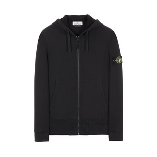 Gilet Stone Island Brushed Cotton Fleece 64220 - Noir