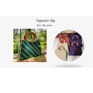 Trapezoid Bag with Sling