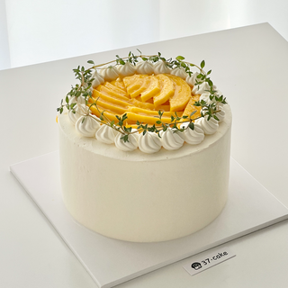 芒果🥭豆乳芝心蛋糕