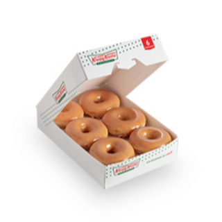 Original Glazed Box of 6