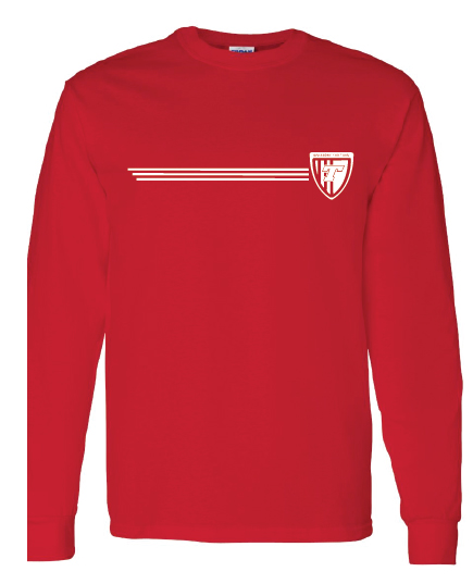 Design 2 Long Sleeve W Name and # on back