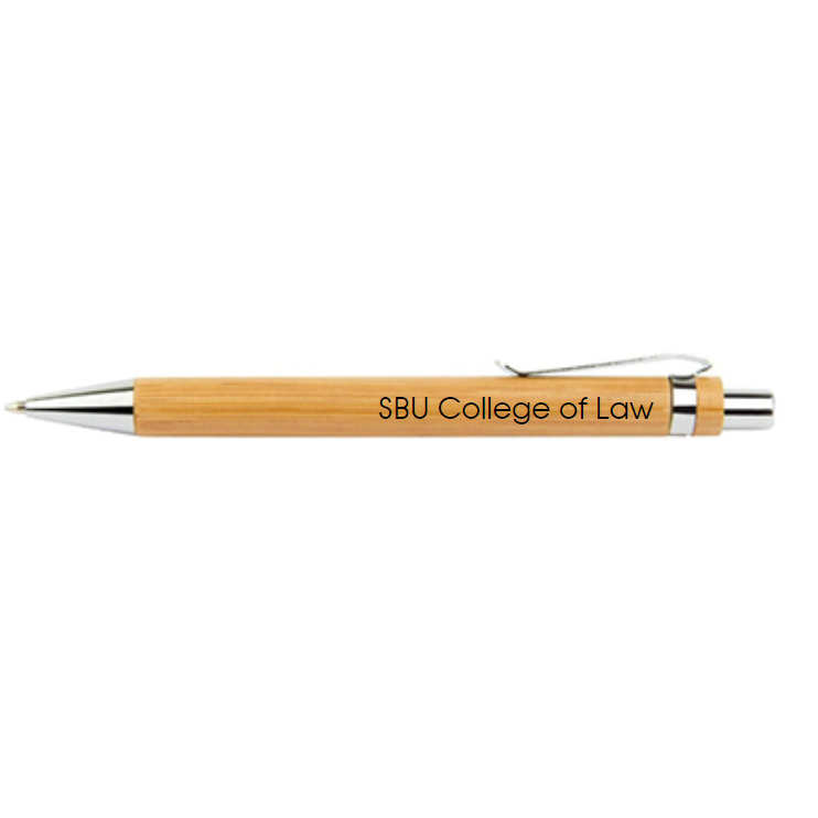 San Beda College of Law Refillable Wooden Pen Main Image