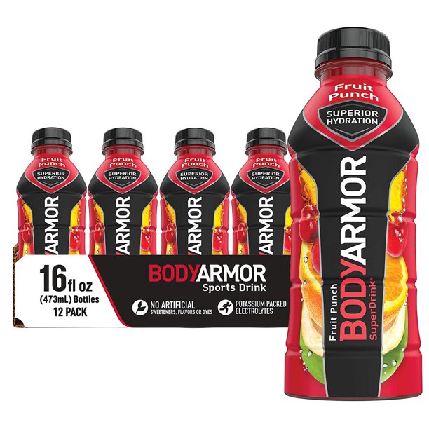 Body Armor Strawberry Banana 16 oz bottle 12 count Main Image