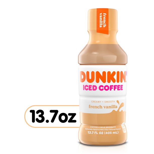 Dunkin Coffee French Vanilla 13.7 ounce 12 count Main Image