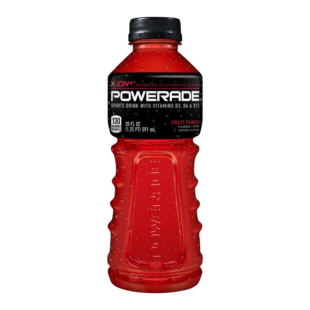 Powerade Fruit Punch 20 oz bottle 24 count Main Image