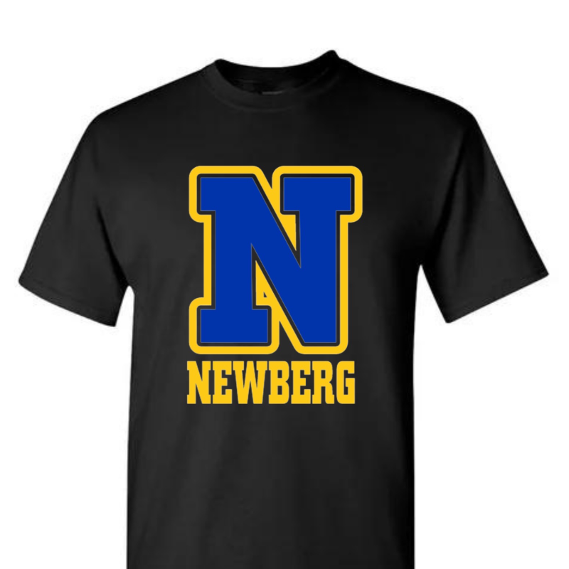 N-Newberg; Black T-Shirt Main Image