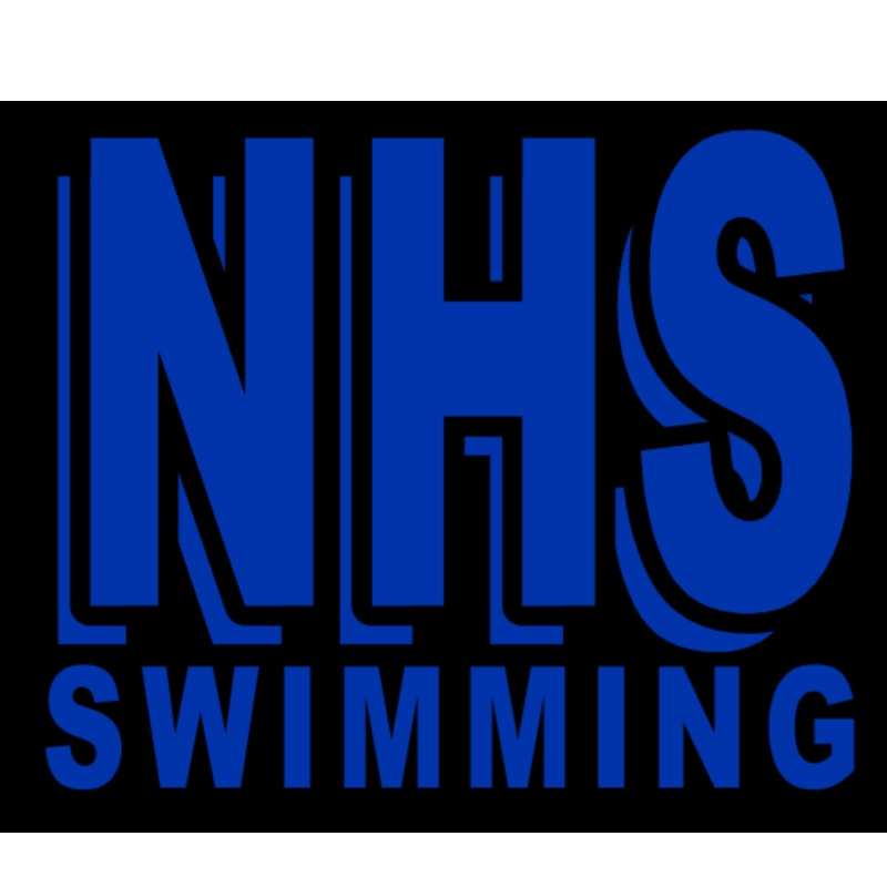 NHS Swimming (Blue); Black Hoodie Main Image