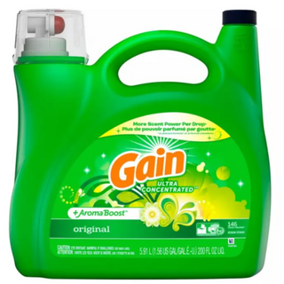 Gain + AromaBoost Ultra Concentrated Liquid Laundry Detergent, Original (146 loads, 200 oz.) (Piece)