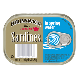 Brunswick Sardines in Spring Water - 106 Grams