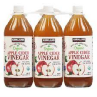 Kirkland Signature Organic Apple Cider Vinegar 32 oz (3 pack)