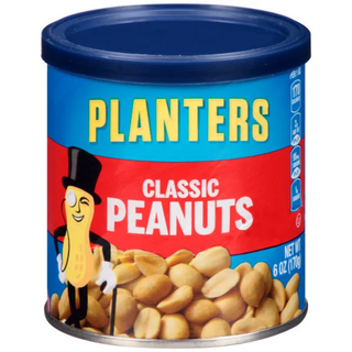 Planters Classic Peanuts - 6 oz (Case of 8)