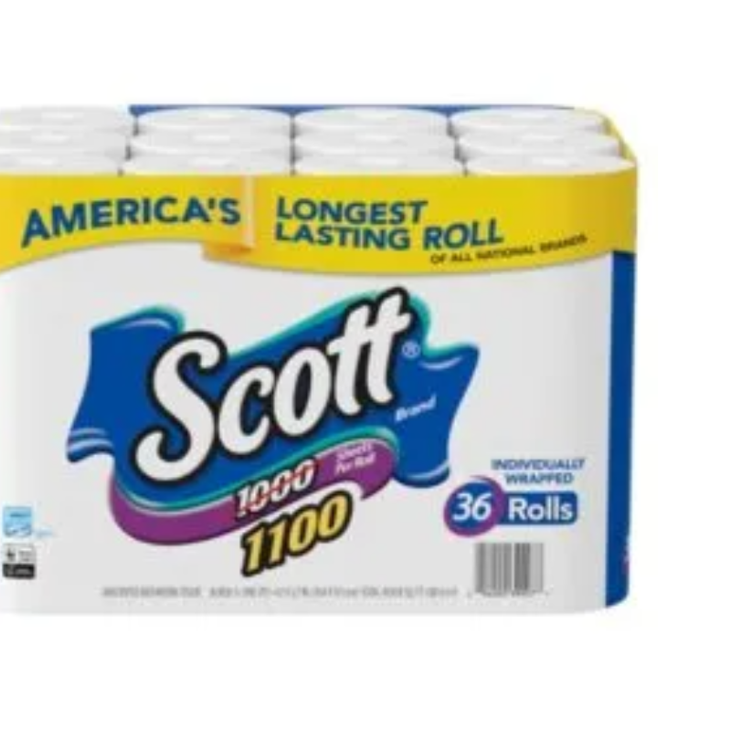 Scott 1000 Sheet Per Roll Toilet Tissue - 36 Rolls