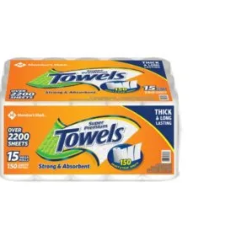 Member's Mark Select And Tear Paper Towel - 15 Rolls