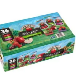 Apple & Eve 100% Juice Variety Pack - 6.75 oz (Case of 36)