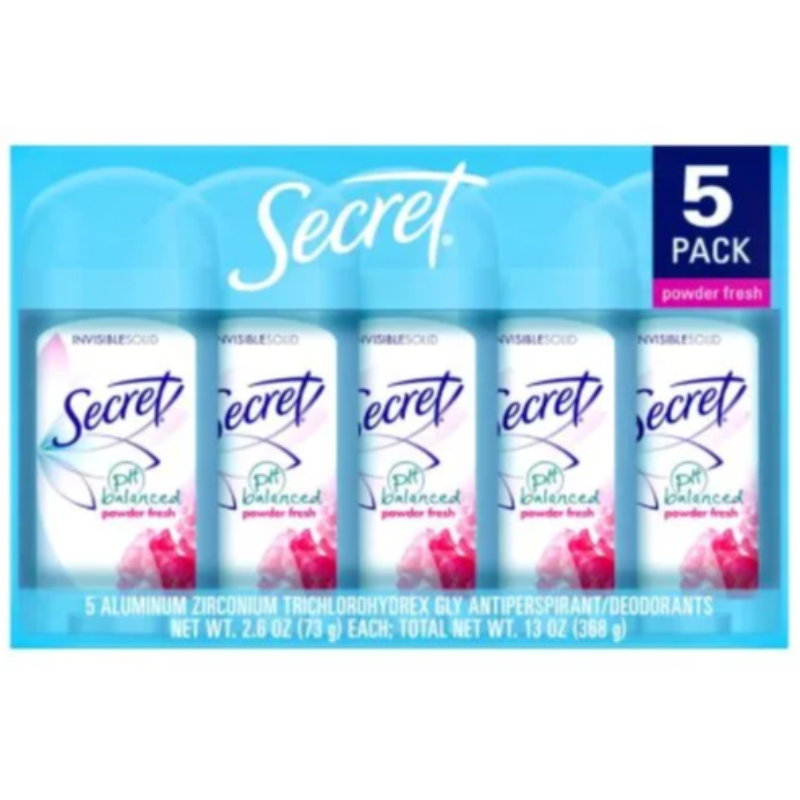 Secret Powder Fresh Invisible Solid Antiperspirant/Deodorant - 2.5 oz (Piece) Main Image