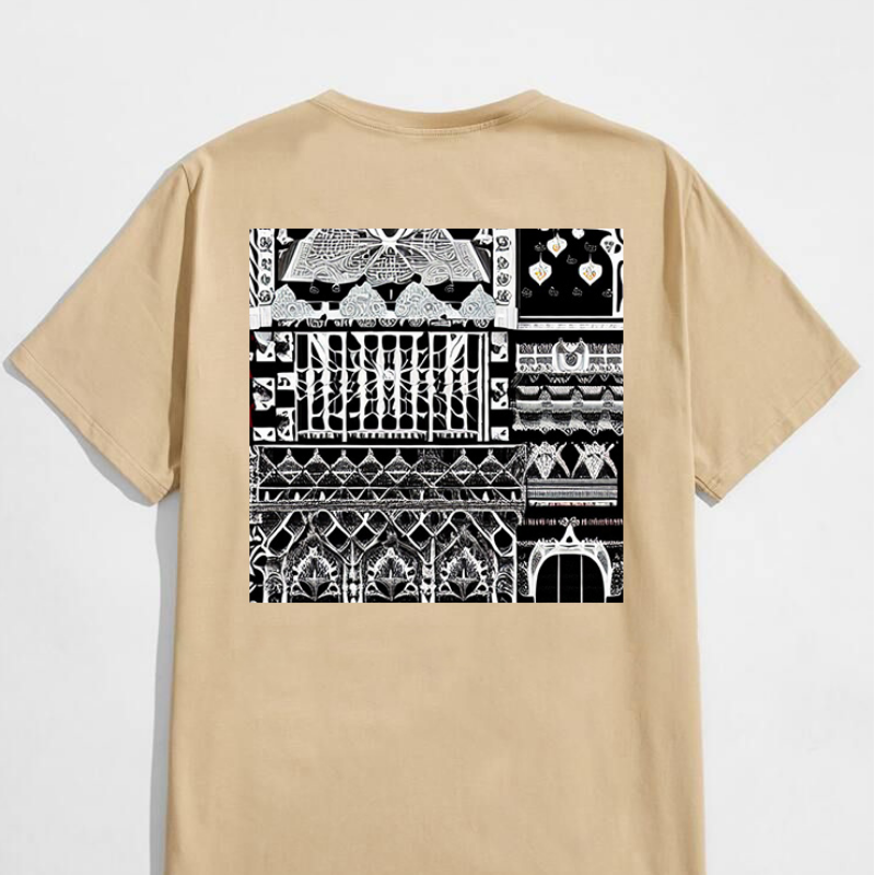 Luminous Mind - Mustard Round T-Shirt