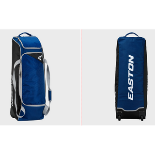 Easton Navy Octane wheeled bag w/Player Number