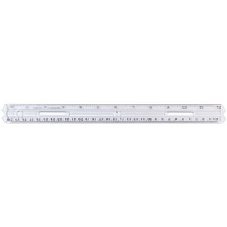 12" plastic ruler