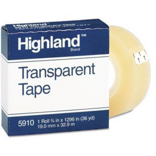 Transparent tape