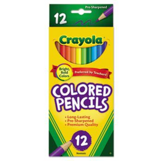 12 ct Colored Pencils