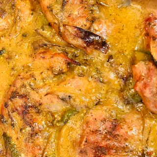 Turkey Wings with Gravy